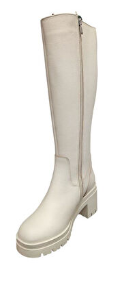 VENÜS 2351307K KALIN PLATFORM TOPUK DERİ GÜNLÜK KADIN ÇİZME