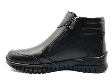 Venüs Ekko Hakiki Deri Düz Kaymaz Taban Ortopedik Kadın Bot