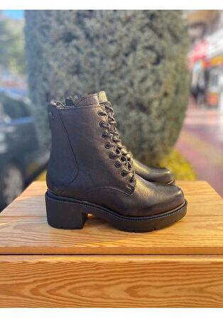 VENÜS 2454603K PLATFORM TOPUK HAFİF DERİ KADIN POSTAL BOT