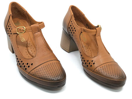 Venüs Cosmos Hakiki Deri Comfort Ortopedik Kadın Topuklu Ayakkabı