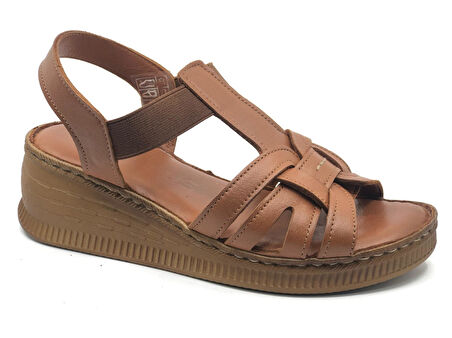 Venüs Tog Hakiki Deri Comfort Ortopedik Kadın Sandalet