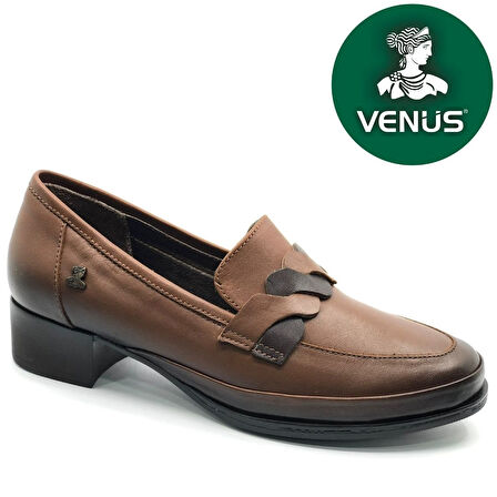Venüs Cedrus Hakiki Deri Comfort Ortopedik Kadın Topuklu Ayakkabı