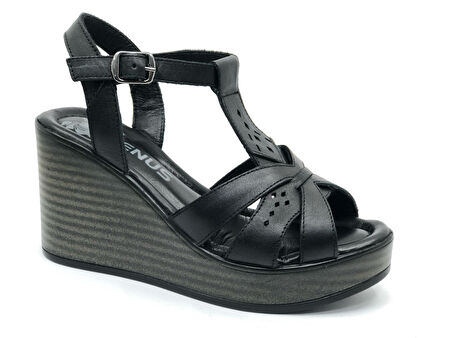 Venüs Upsa Hakiki Deri Comfort Ortopedik Kadın Sandalet