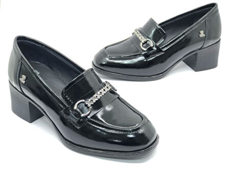 Venüs Ünve Hakiki Deri Comfort Ortopedik Kadın Topuklu Ayakkabı