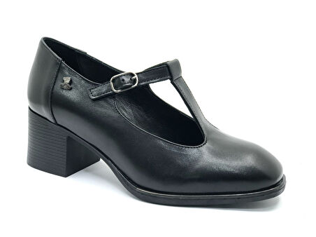 Venüs Belatrix Hakiki Deri Comfort Ortopedik Kadın Klasik Topuklu Ayakkabı