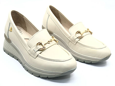 Venüs Hidra Hakiki Deri Ortopedik Oxford Kadın Aır-Flow Taban Klasik Ayakkabı