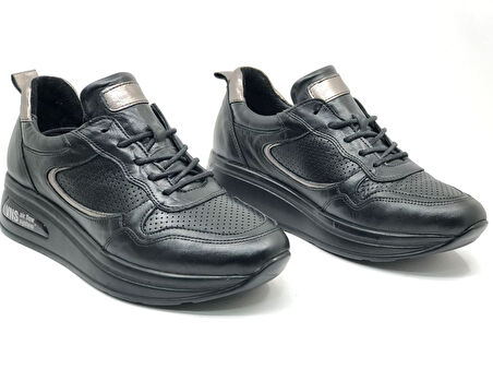 Venüs Jura Hakiki Deri Ortopedik Oxford Kadın Aır-Flow Taban Klasik Ayakkabı