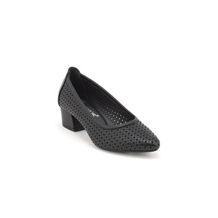 VENÜS 25461047Y TOPUKLU KADIN YAZLIK DERİ AYAKKABI