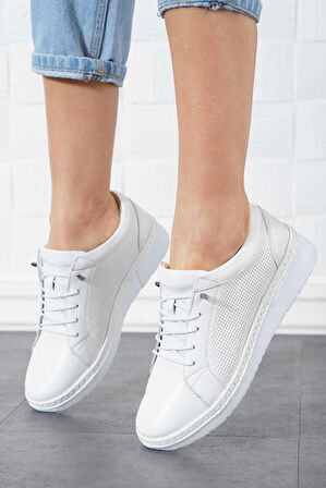 Venüs Livon Hakiki Deri Ortopedik Kadın Casual Ayakkabı