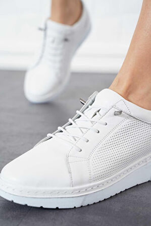 Venüs Livon Hakiki Deri Ortopedik Kadın Casual Ayakkabı