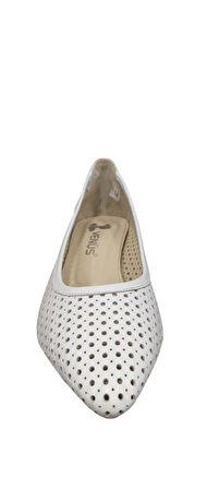 VENÜS 25461047Y TOPUKLU KADIN YAZLIK DERİ AYAKKABI