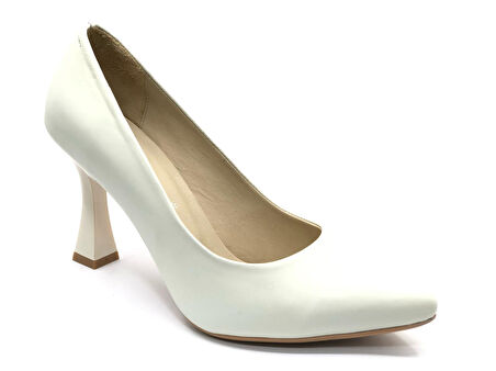 Venüs Sirius Hakiki Deri Kadeh Topuk Kadın Topuklu Ayakkabı Kadın Sitiletto