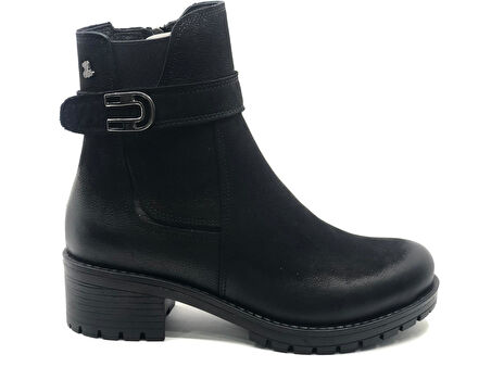 Venüs Dpoons Hakiki Deri Kaymaz Taban Ortopedik Kadın Bot