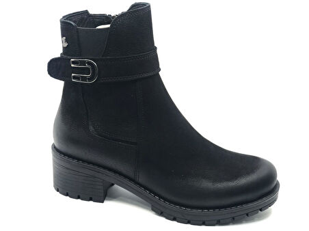 Venüs Dpoons Hakiki Deri Kaymaz Taban Ortopedik Kadın Bot