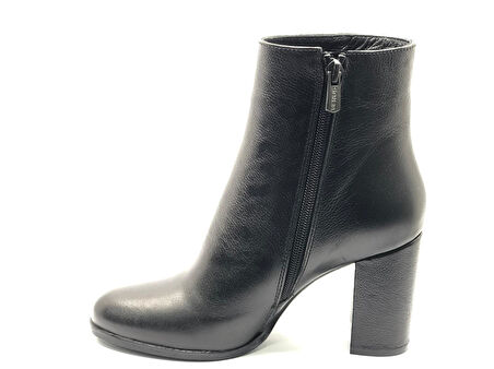 Venüs Desi Hakiki Deri Ortopedik Topuklu Kadın Bot