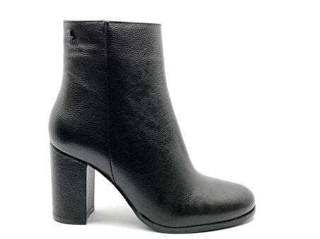 Venüs Desi Hakiki Deri Ortopedik Topuklu Kadın Bot