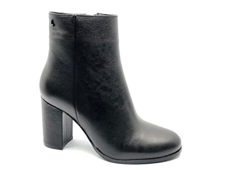 Venüs Desi Hakiki Deri Ortopedik Topuklu Kadın Bot