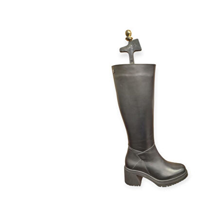 VENÜS 2552503K KALIN PLATFORM TOPUK KAYMAZ KADIN DERİ ÇİZME