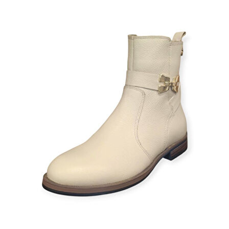 VENÜS 2552703K DÜZ TOPUK İNCE TABAN DERİ KADIN BOT