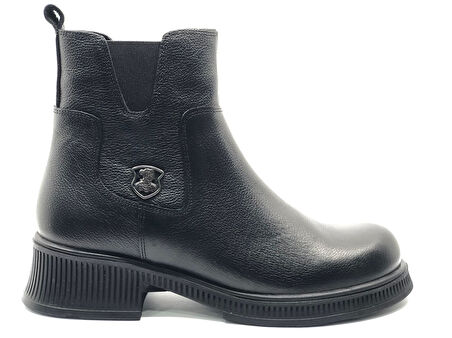 Venüs Nomen Hakiki Deri Kaymaz Taban Ortopedik Kadın Bot