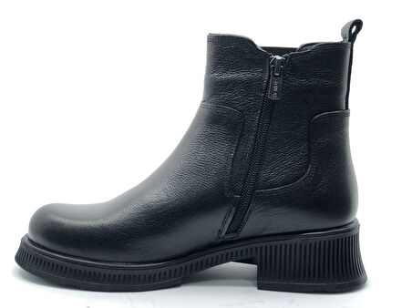 Venüs Nomen Hakiki Deri Kaymaz Taban Ortopedik Kadın Bot