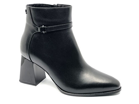 Venüs Bomdella Hakiki Deri Ortopedik Topuklu Kadın Bot