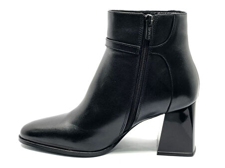 Venüs Bomdella Hakiki Deri Ortopedik Topuklu Kadın Bot