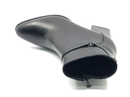 Venüs Bomdella Hakiki Deri Ortopedik Topuklu Kadın Bot