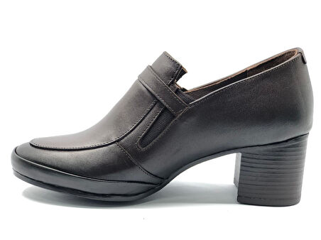 Venüs Bexus Hakiki Deri Comfort Ortopedik Kadın Topuklu Ayakkabı