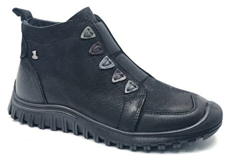 Venüs Nikkoolll Hakiki Deri Kaymaz Taban Ortopedik Kadın Bot