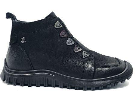 Venüs Nikkoolll Hakiki Deri Kaymaz Taban Ortopedik Kadın Bot