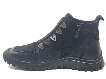 Venüs Nikkoolll Hakiki Deri Kaymaz Taban Ortopedik Kadın Bot