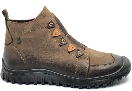 Venüs Nikkoolll Hakiki Deri Kaymaz Taban Ortopedik Kadın Bot