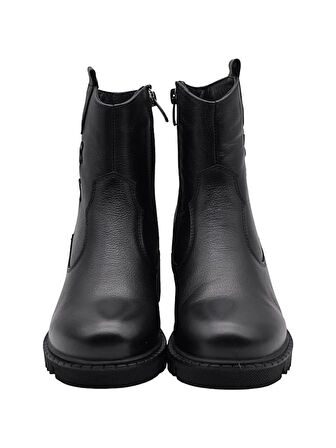 VENÜS 1950835K TOPUKLU FERMUARLI KADIN DERİ BOT