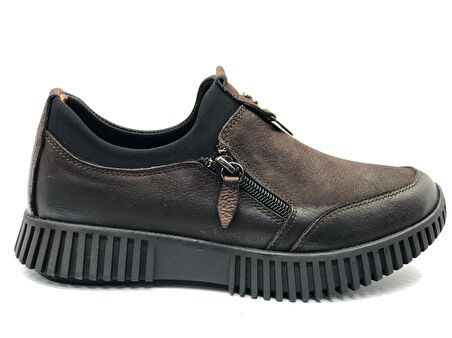 Venüs Rascln Hakiki Deri Ortopedik Kadın Casual Ayakkabı