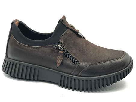 Venüs Rascln Hakiki Deri Ortopedik Kadın Casual Ayakkabı