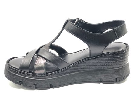 Venüs Boobril Hakiki Deri Comfort Ortopedik Kadın Sandalet