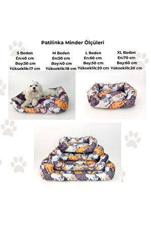 Patilinka Kedi Köpek Minderi – Uyuyan Kediler Yumuşak Minder – Yatak