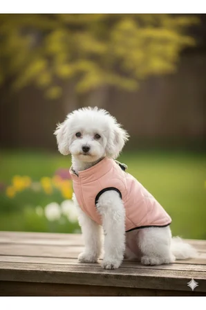 Kedi - Köpek Kışlık Şişme Yelek - Mont - Yağmurluk