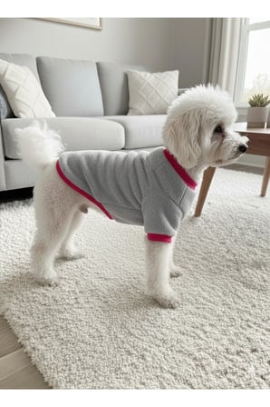 Kedi - Köpek Welsoft Yumuşak Peluş Sweat - Kıyafeti- Mont - Yelek