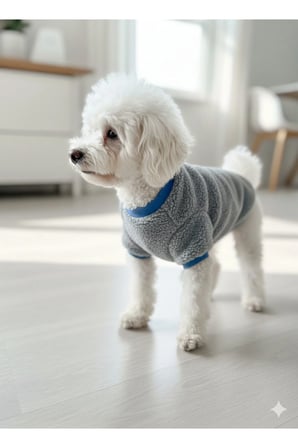 Kedi - Köpek Welsoft Yumuşak Peluş Sweat - Kıyafeti- Mont - Yelek