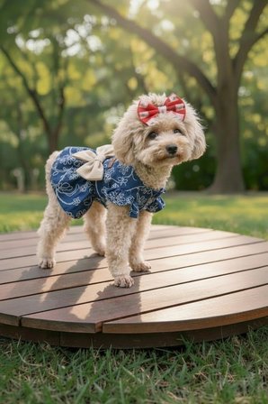 Kedi-Köpek %100 Pamuklu Müslin Yazlık Elbise - Gömlek - Jile - Tişört - Kıyafet