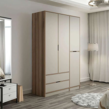 Elina 3 Kapaklı Dolap - Dore/Kumtaşı