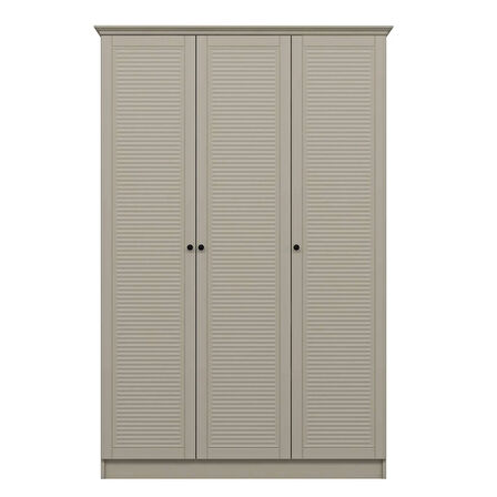 Kale 3 Kapaklı 2Ç Taçlı Dolap Kumtaşı Mebran Panjur Kumtaşı 190CM