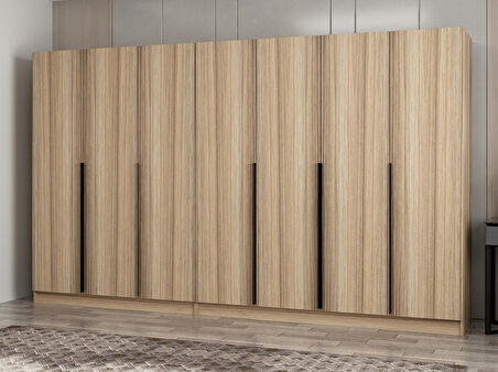 Kale Plus 7 Kapaklı 4Ç Dolap Dore Plus Dore 190CM