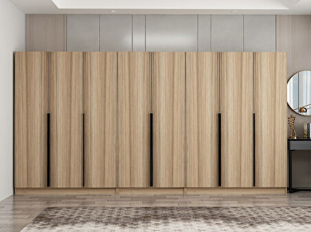 Kale Plus 8 Kapaklı 4Ç Dolap Dore Plus Dore 190CM