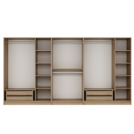 Kale Plus 8 Kapaklı 4Ç Dolap Dore Plus Dore 190CM