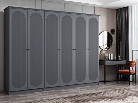 Kale 6 Kapak 2 Çek Dolap Antr - Mbrn Defne Antr 190CM