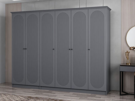 Kale 6 Kapak 2 Çek Dolap Antr - Mbrn Defne Antr 190CM