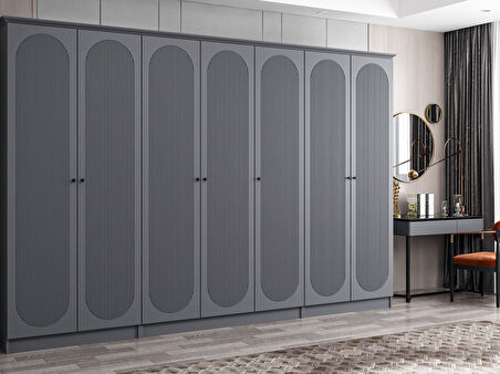 Kale 7 Kapak 2 Çek Dolap Antr - Mbrn Defne Antr 190CM